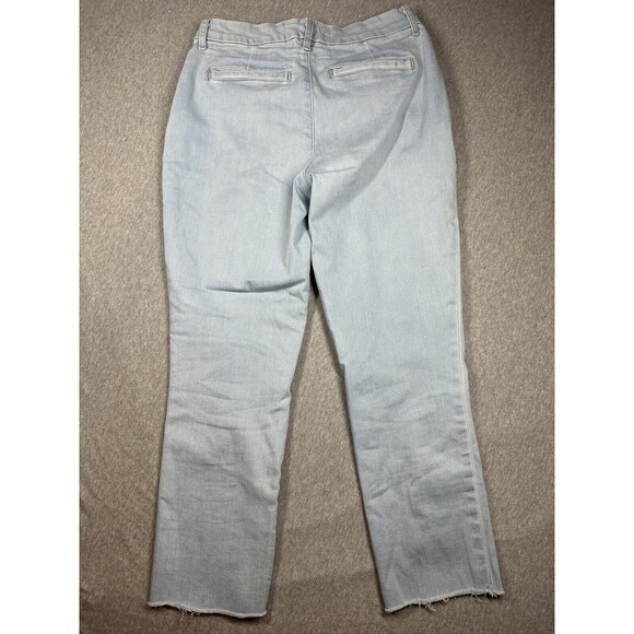 Frank & Eileen Wicklow Italian Performance Light Wash Blue Chino Pants Size 4 - Picture 4 of 11